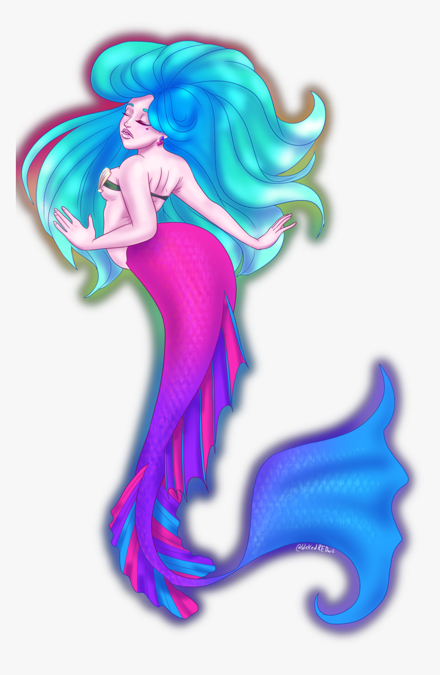 My Art Mermay Mermaychallenge Mermay 2019 Mermaids - Illustration, HD Png Download