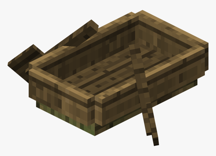 Mine Craft Boat, HD Png Download