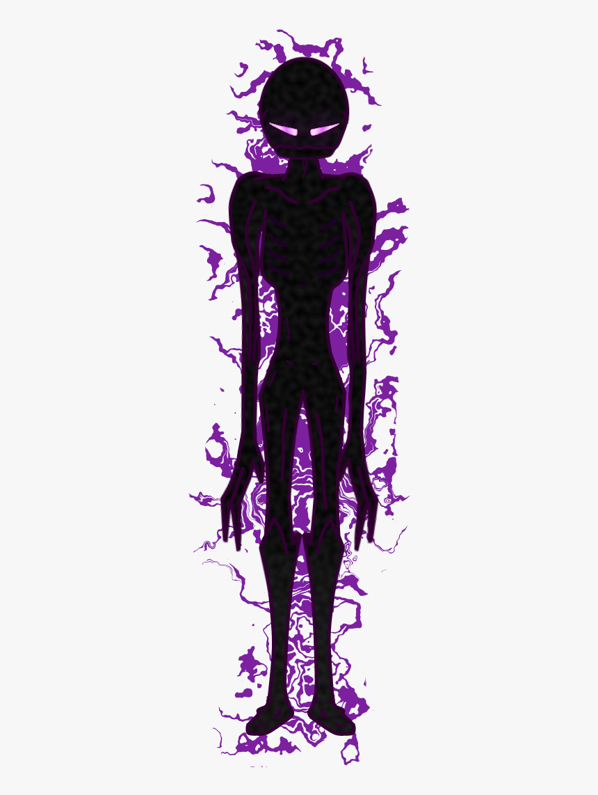 Minecraft Enderman Guy Clipart Free Clip Art Images - Illustration, HD Png Download