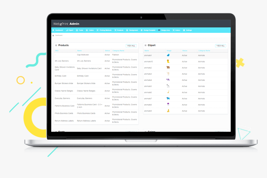 Printcommerce Web To Print Admin - Operating System, HD Png Download