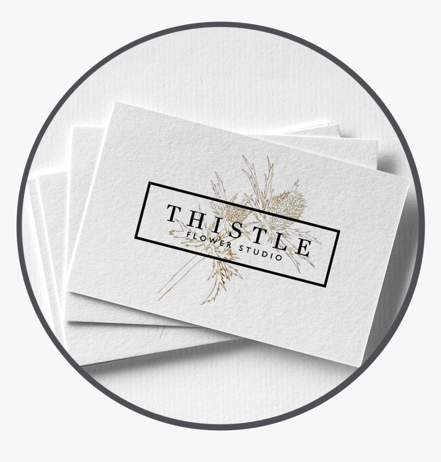 Simple Stylish Business Card Design - Label, HD Png Download