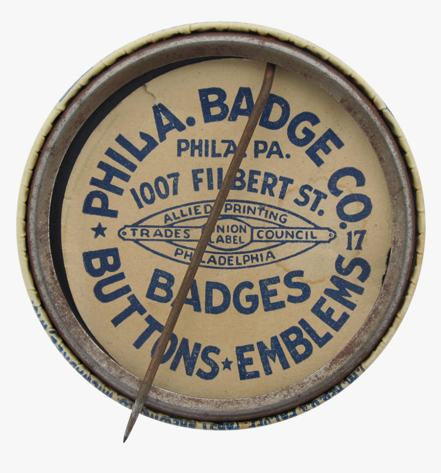 Pabst Blue Ribbon City Button Back Beer Button Museum - Vi Samarbejder Med Ældre Sagen Logo, HD Png Download