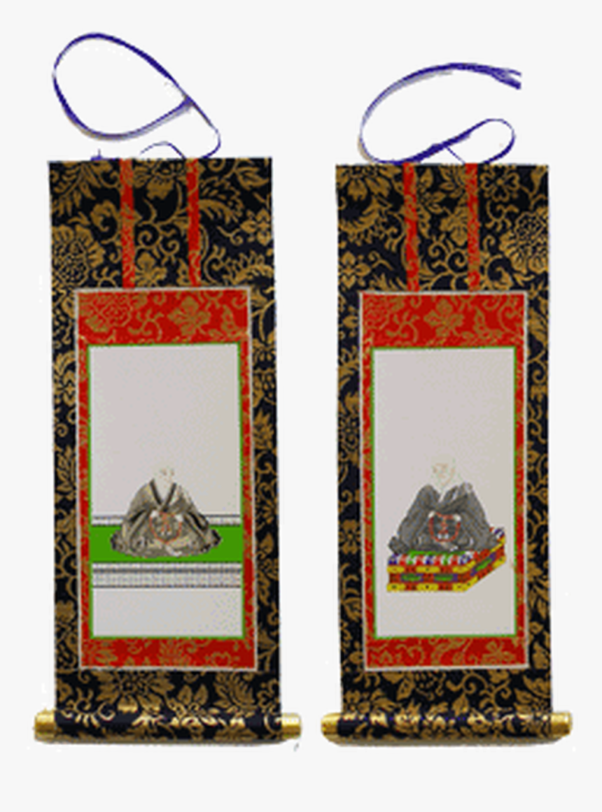 Scroll Of Shinran/rennyo - Earrings, HD Png Download