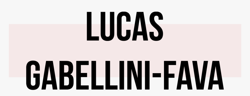 Lucas Gabellini-fava - Parallel, HD Png Download