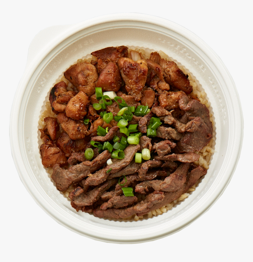 Sliding Bowl Image - Flame Broiler Half And Half Bowl, HD Png Download