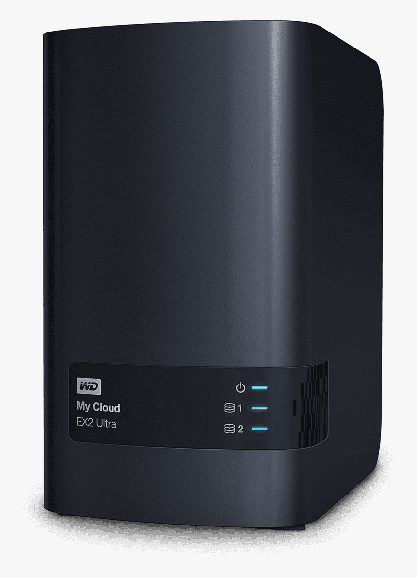 Wd My Cloud Ex2 Ultra Nas 2-bay 0tb - Wd My Cloud Ex2 Ultra 4 Gb, HD Png Download