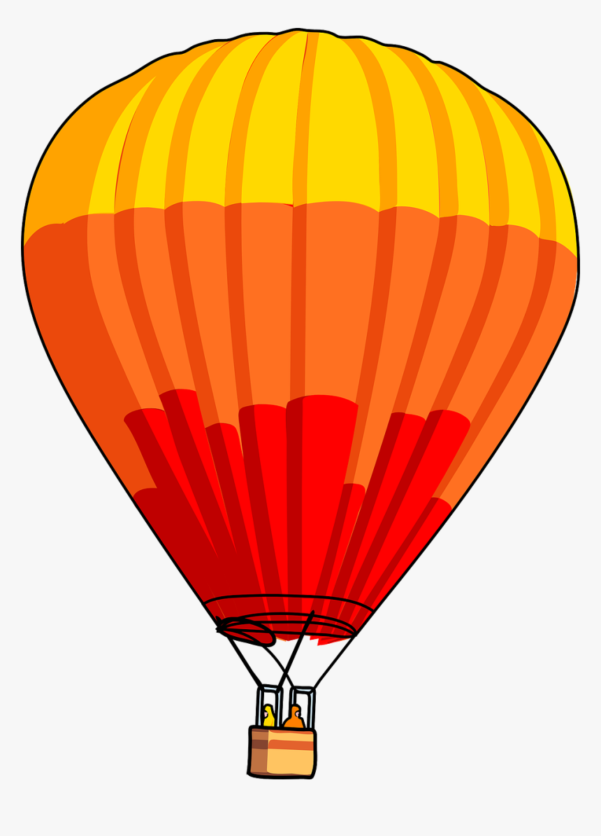 Vector Clip Art - Hot Air Balloon Clipart, HD Png Download