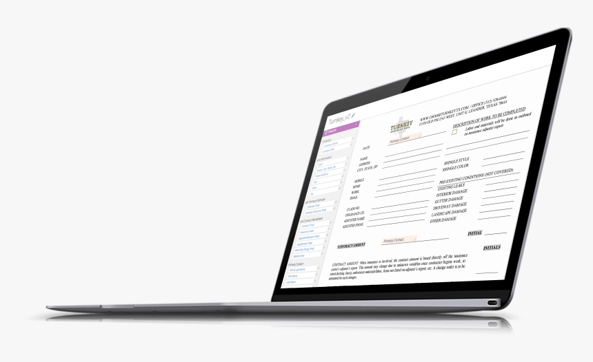 Automatic Roofing Documents Creation - Flat Panel Display, HD Png Download