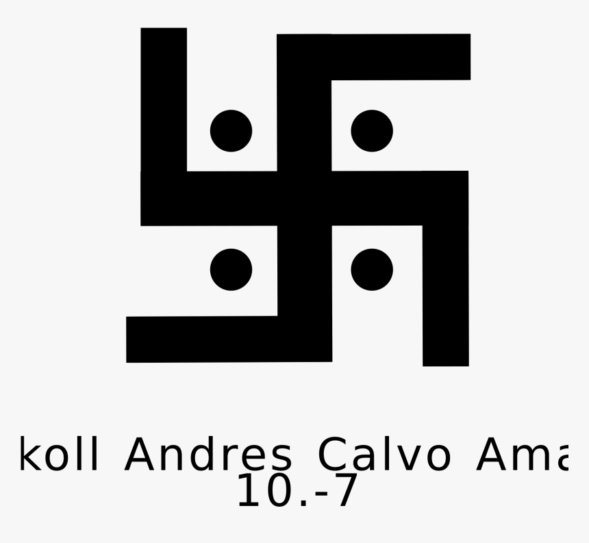 Hindu Symbol Of Good Luck , Png Download - Circle, Transparent Png