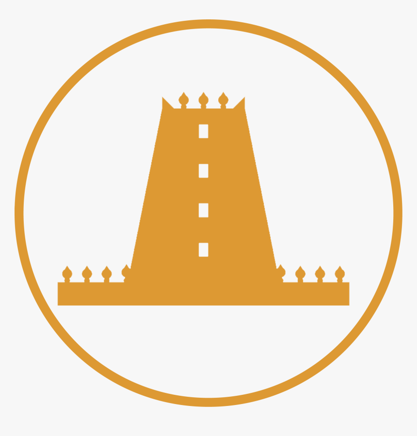 Hindu Temple Logo Png, Transparent Png