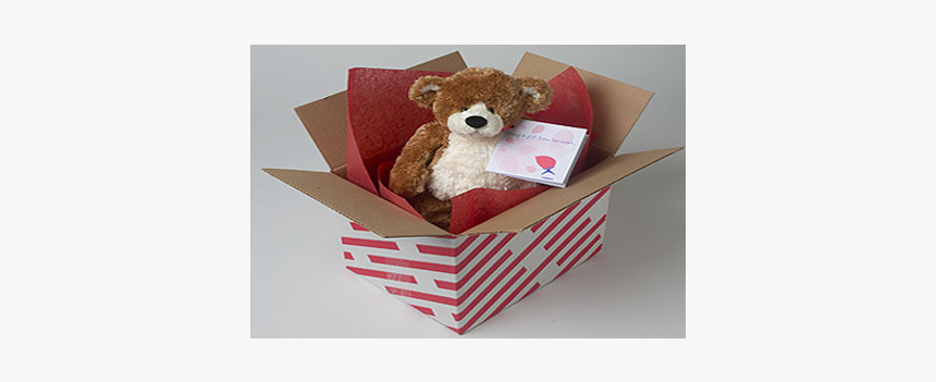 Teddy Bear In A Box, HD Png Download