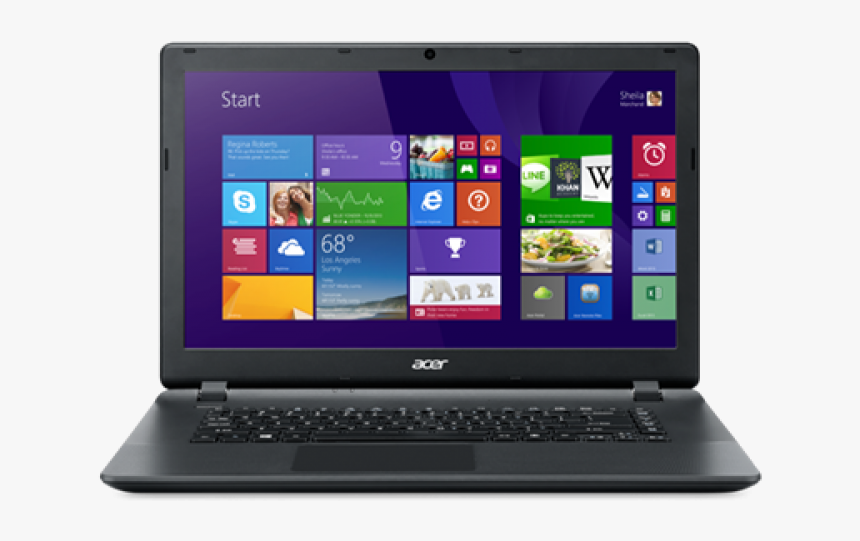 Acer Aspire Es1 511 Intel Celeron 2gb Ram 500gb Hdd - Acer E 17 Laptop, HD Png Download