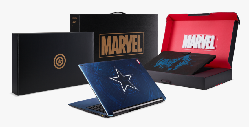 Acer Infinity War Notebook Aspire 6 Captain America - Acer Captain America Laptop, HD Png Download