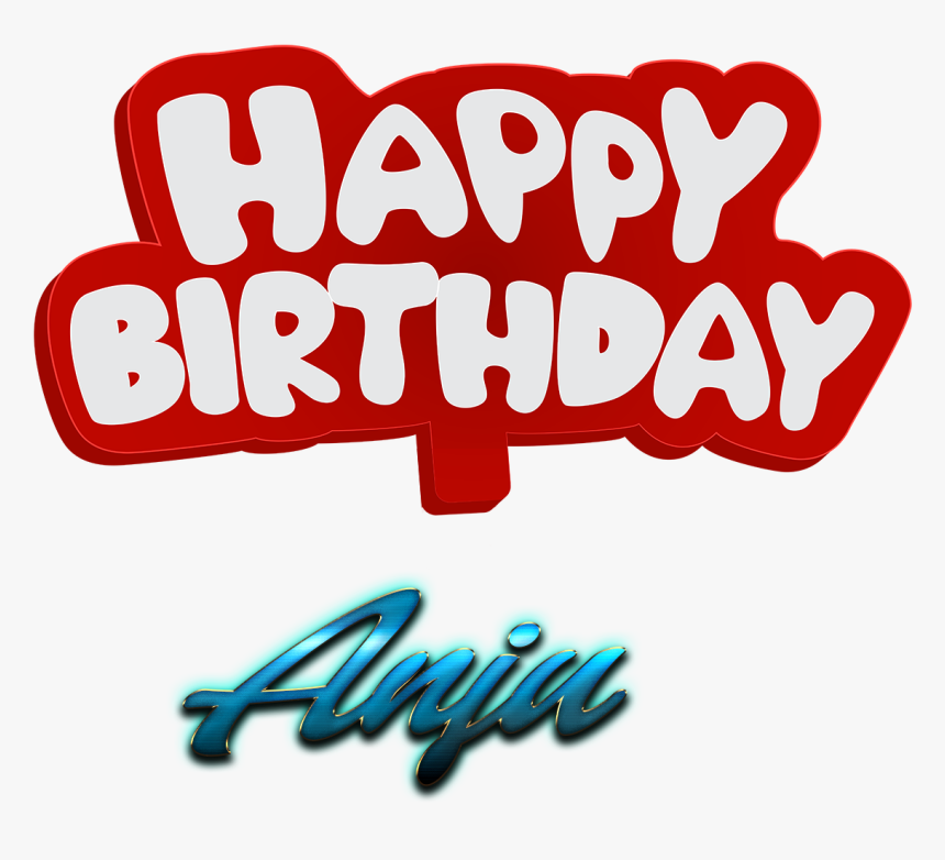 Anju Happy Birthday Name Logo - Happy Birthday To You Mushtaq, HD Png Download