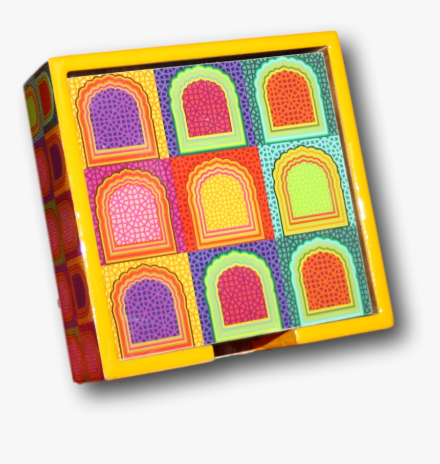 Colour Blast Coasters - Illustration, HD Png Download