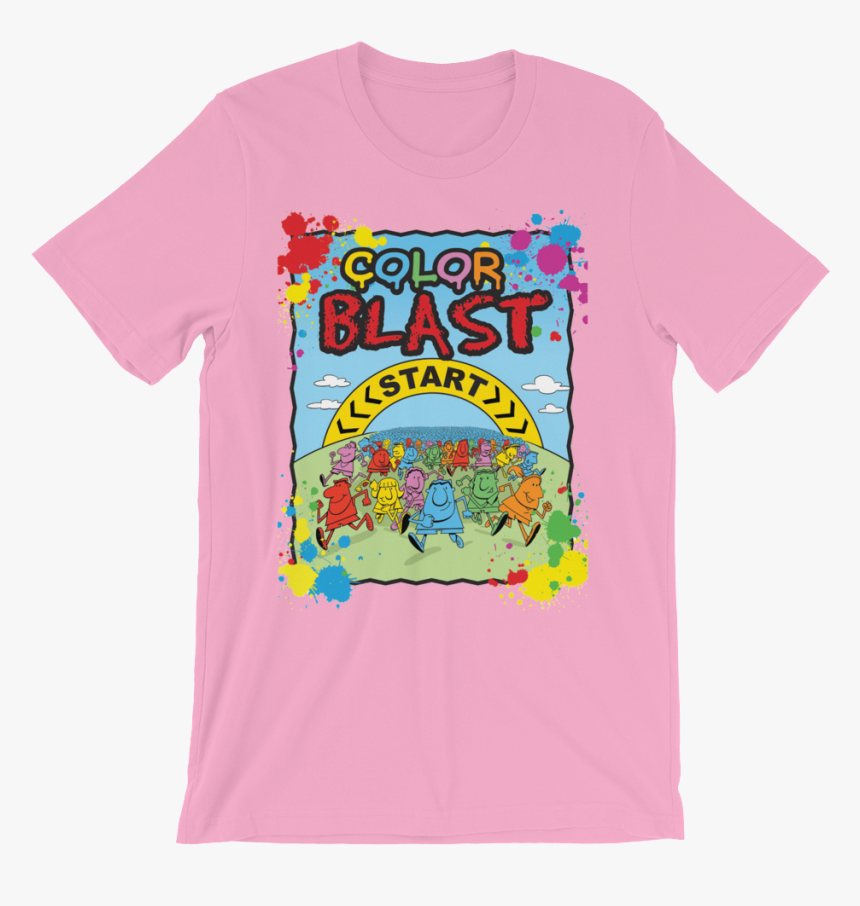 Color Blast Tee - Active Shirt, HD Png Download