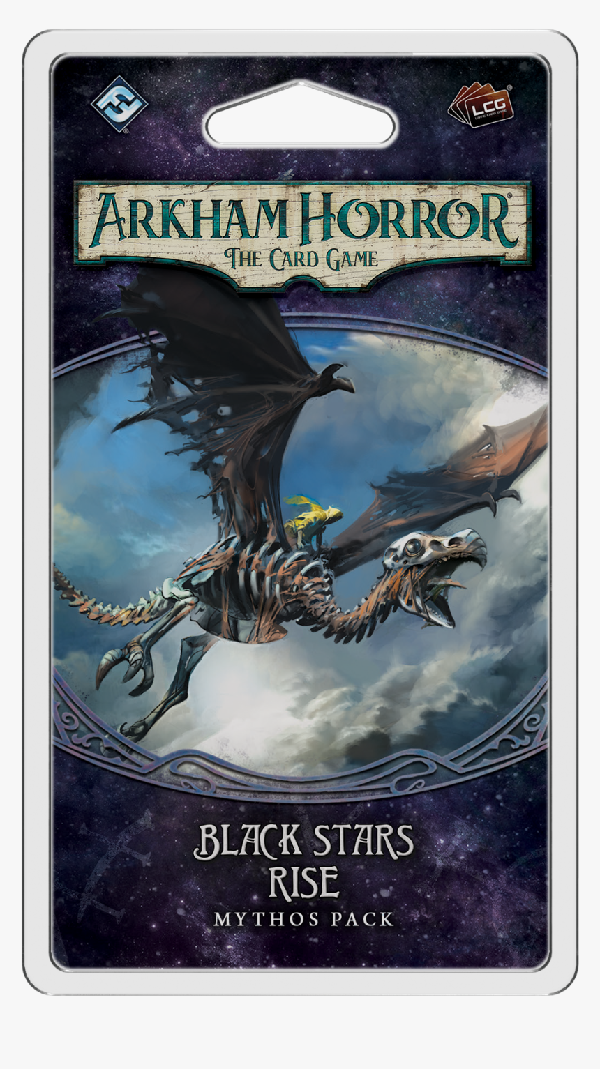 Black Stars Png -black Stars Rise Review - Arkham Horror Lcg Mythos Packs, Transparent Png