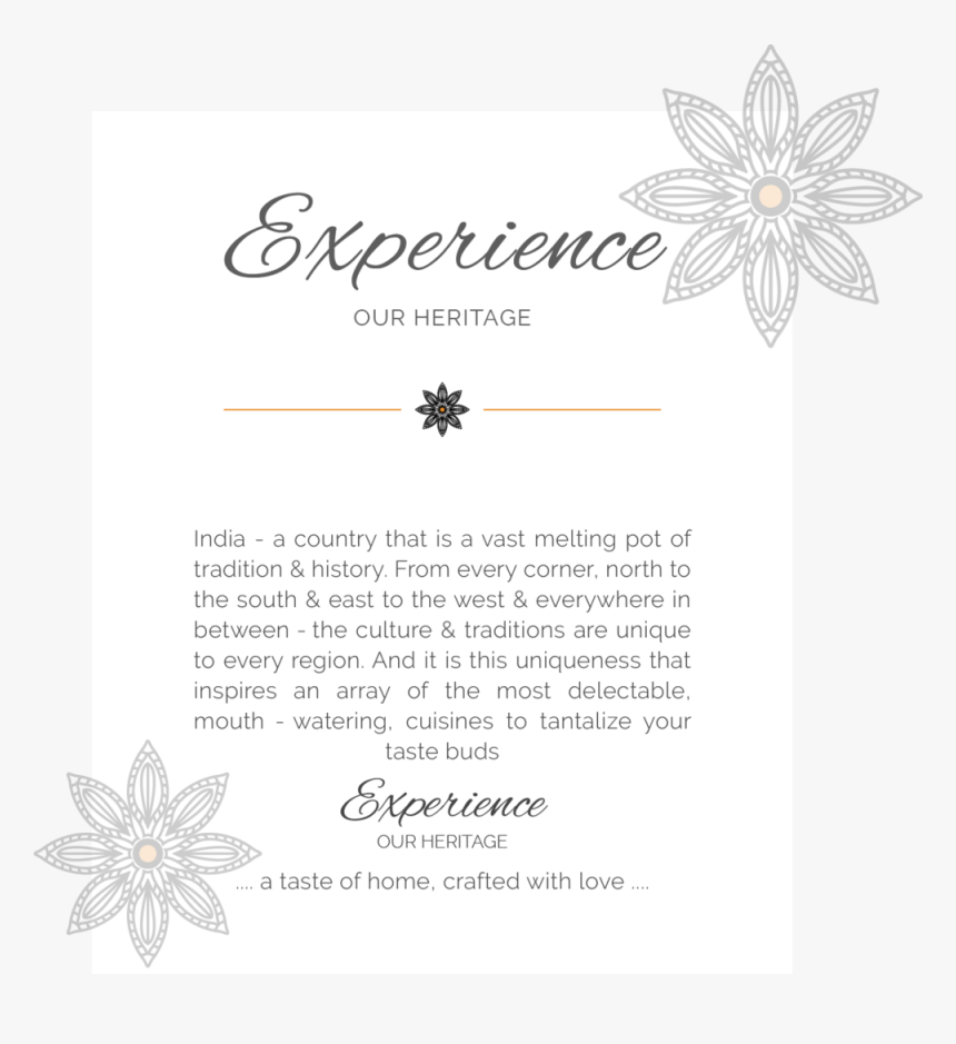 Experience Heritage - Design, HD Png Download
