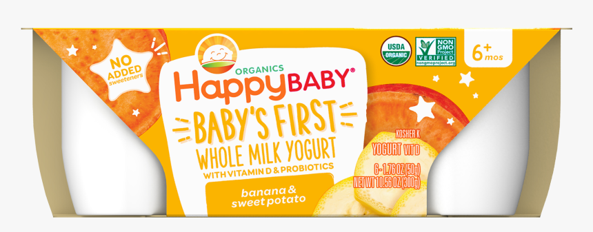 Happy Baby Yogurt, HD Png Download