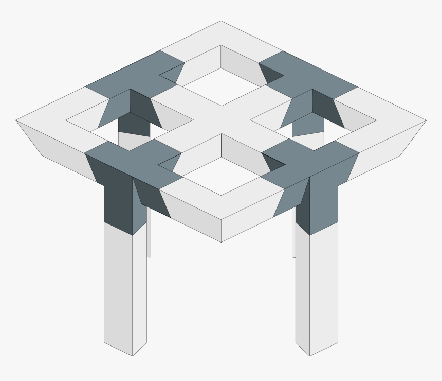 B1 Bt-truss Trio - Composite Material, HD Png Download