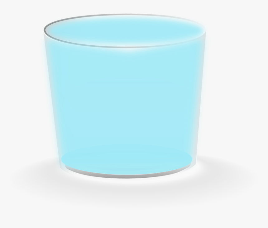 Water, Glass, Full, Beaker - Pint Glass, HD Png Download