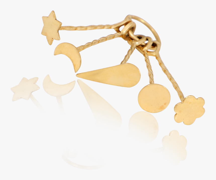 Precious Gold Bindi Article - Brass, HD Png Download
