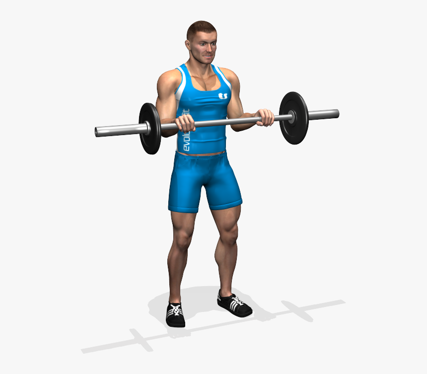 Curl Inverso Bilanciere, HD Png Download