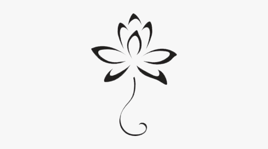 Lotus Tattoo Png, Transparent Png