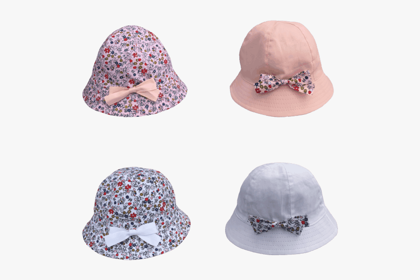 Cotton Baby Hat For Girls - Baseball Cap, HD Png Download
