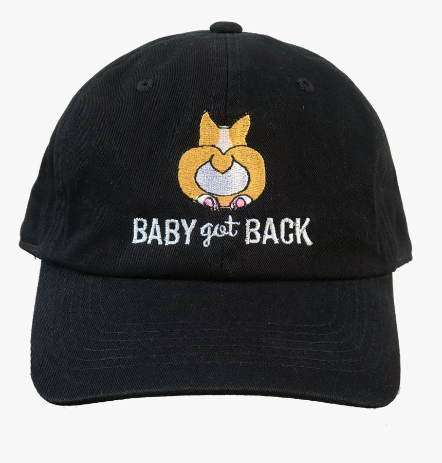 Corgi Blk - Baseball Cap, HD Png Download