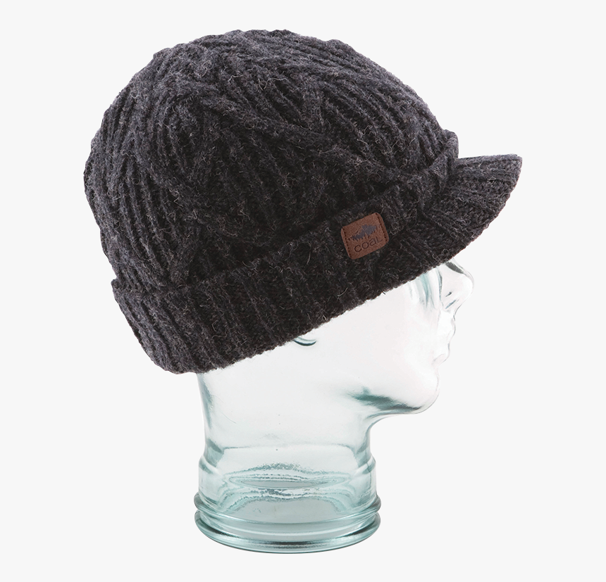 Vector Black And White Stock Beanie Transparent Seattle - Mens Beanie With Bill, HD Png Download