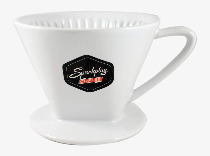 #2 #4 One Cup Porcelain Pour Over Cone Dripper Filter, HD Png Download