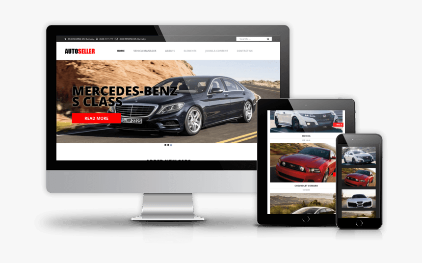 Joomla Template Blank, HD Png Download