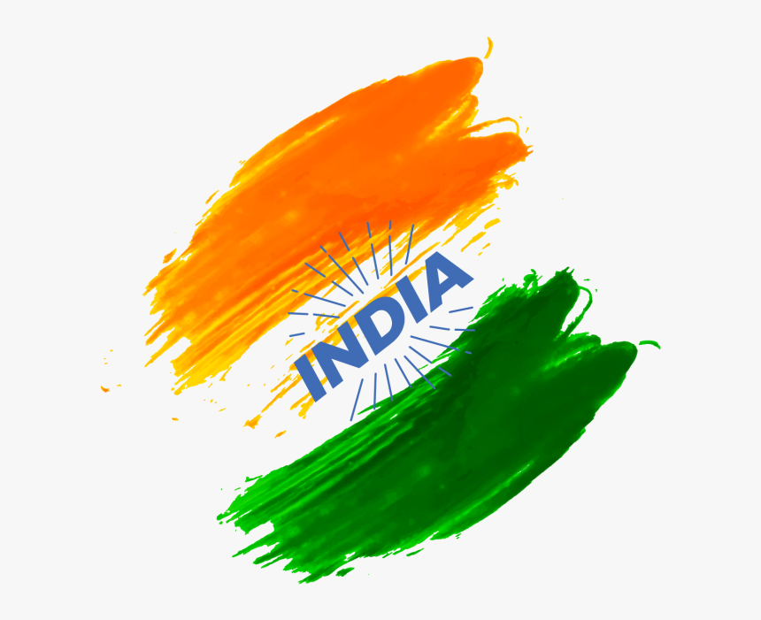 India Independence Day Color - 15 August Flag Png, Transparent Png