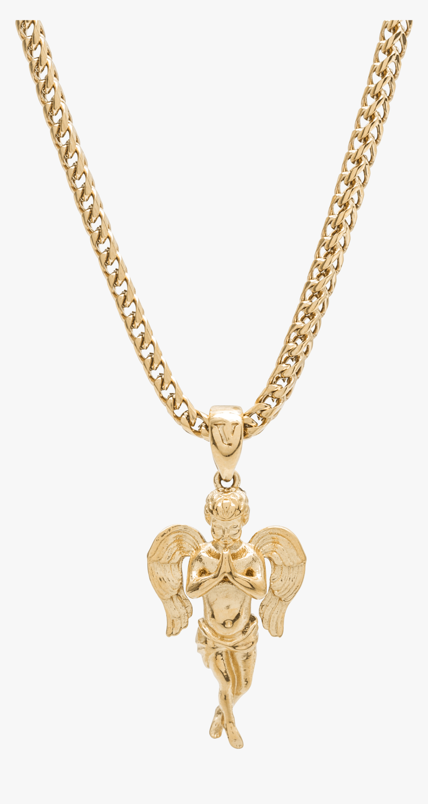 Gucci Silver Pendant Necklace, HD Png Download