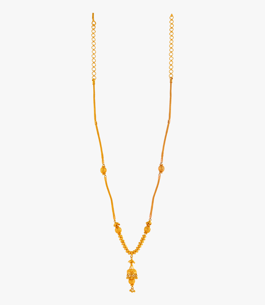 Chandra Jewellers 22kt Yellow Gold Necklace For Women - Necklace, HD Png Download