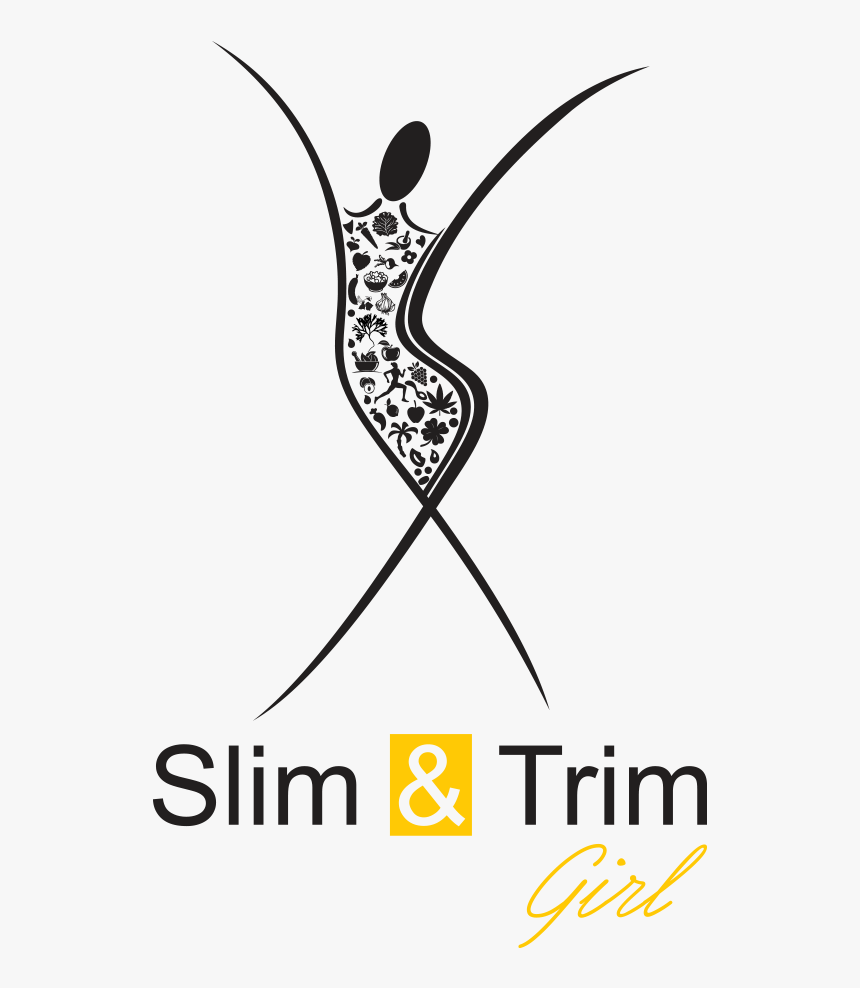 Slim And Trim Girl - Graphic Design, HD Png Download