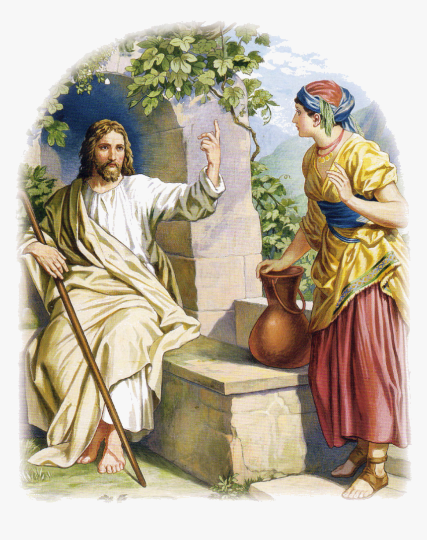 “living Water” Perfect Refreshment For The Sin-parched - John 4 1 42, HD Png Download