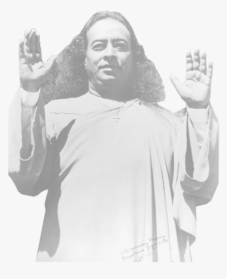 Paramhansa Yogananda In Blessing, HD Png Download