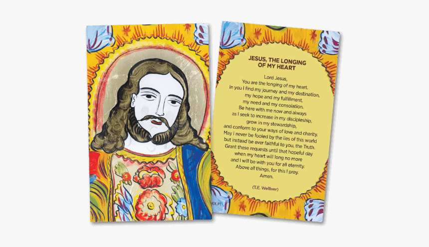 Jesus Prayer Card - Visual Arts, HD Png Download