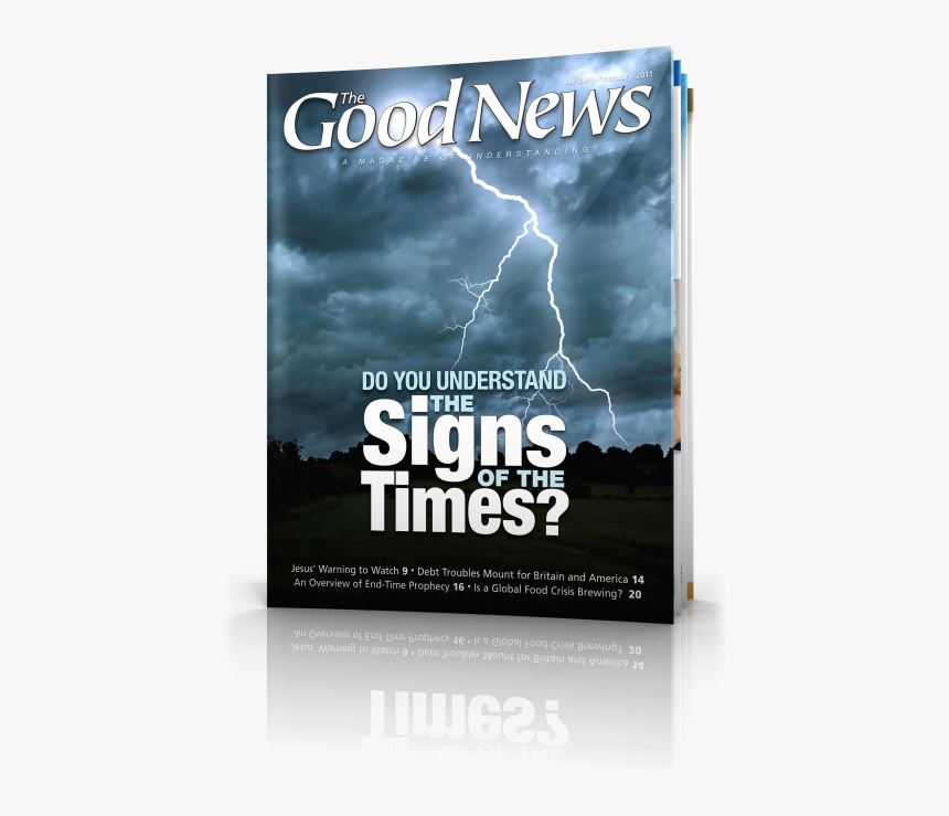 The Good News January-february - Signs Of The Times, HD Png Download