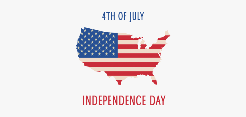 Clip Art Transparentth July Transparent Peoplepng - Usa Flag Country Outline, Png Download
