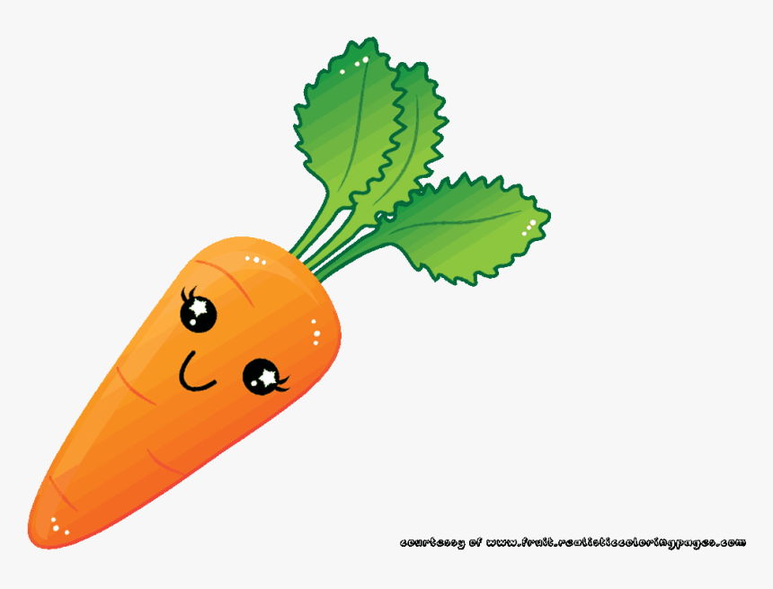 Beauty Carrot Pencil - Clip Art Of Vegetables, HD Png Download