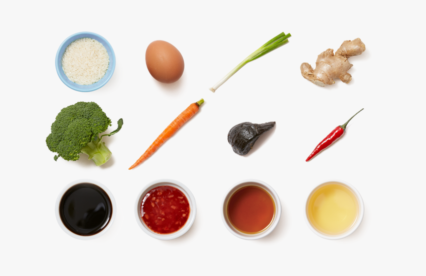 Vegetable Fried Rice With Broccoli, Carrots, & Spicy - Broccoli, HD Png Download