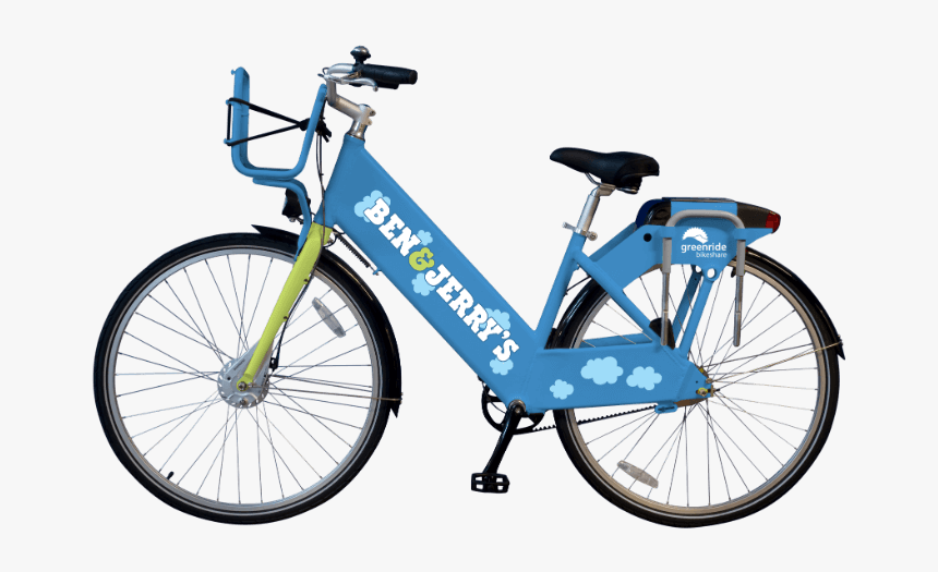 Green Mountains Welcome Its First Bike Share - Uncc Bikes, HD Png Download