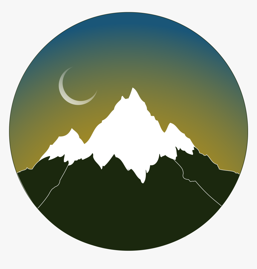 Green Mountain Threads - Green Mountains Silhouette, HD Png Download