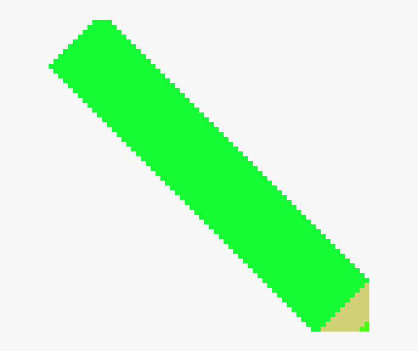 Color Pencil Green - Pattern, HD Png Download