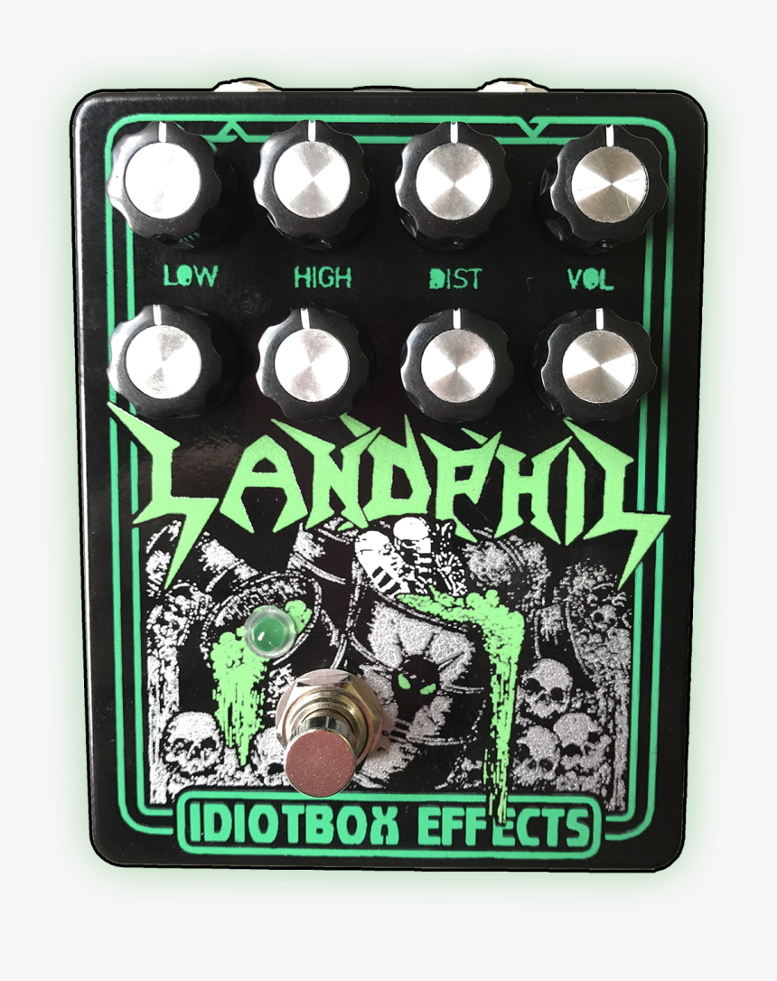 Image Of Landphil Bass Distortion - Municipal Waste Land Phil, HD Png Download