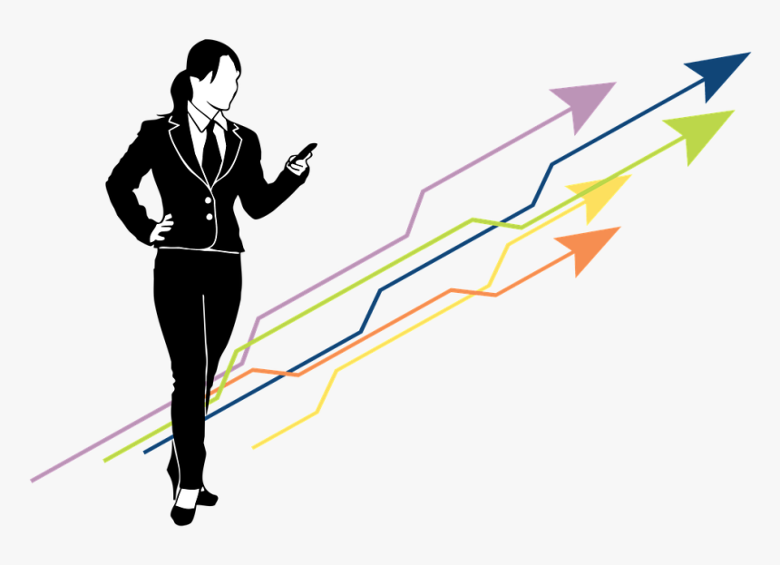 Arrows Growth Hacking Marketing Png Image - Grow Your Small Business With Digital Marketing Services, Transparent Png