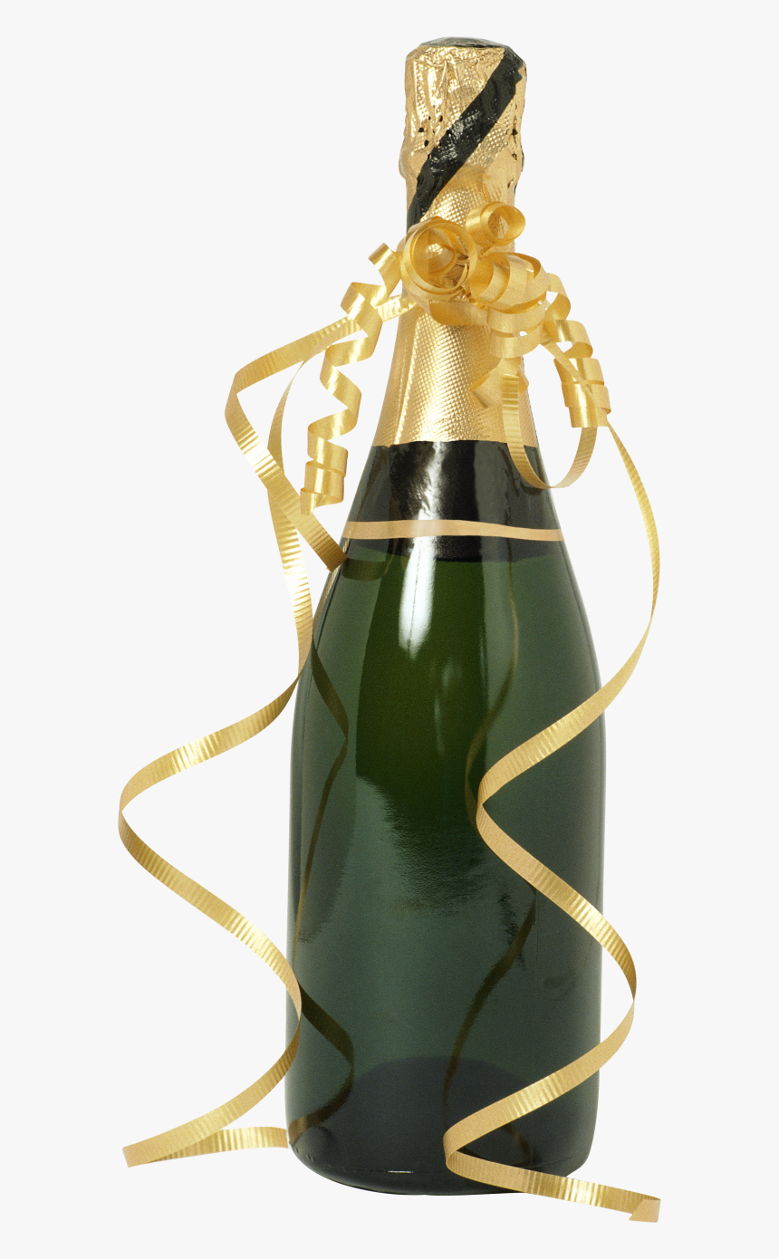 Green Ghapange Ribbon Wine Bottel Free Png Download - Happy Birthday To You My Boss, Transparent Png